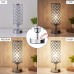 Crystal Touch Control Table Lamp, Decorative Modern Nightstand Lamp with 3-Way Dimmable, USB-C+A Ports for Home, Bedroom, Living Room (2 Set) - GA-CTL-USB-2 
